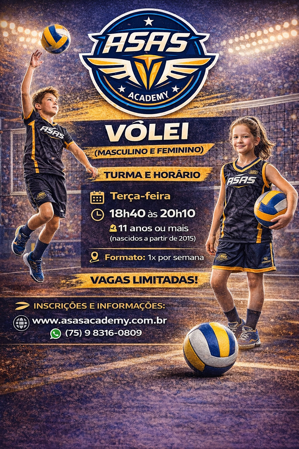 card volei